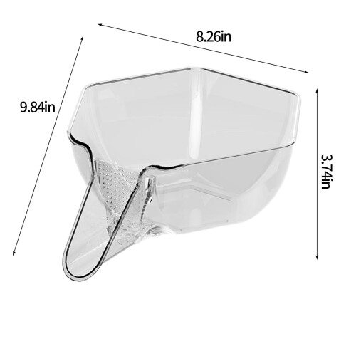 Panier égouttoir multifonctionnel Txmfgh pour évier (1 pièce) 2