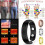 Men's Magnetic Anti-Snoring Ring Adjustable Black 5