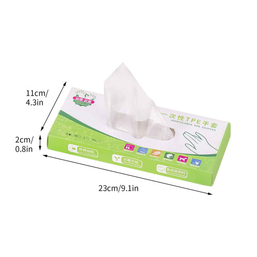 VALSEEL Cleaning Gloves Disposable Kitchen Gloves One Size 2