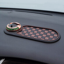 Multifunction Rotatable Car Anti-Slip Mat & Phone Holder, Compatible with Universal Dash – Holds Phones, Sunglasses, Keys, Gadgets