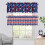 Living Room Curtains American Flag Pattern Eyelet 1 Pair 8