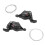 Eatbuy bicycle gear shifter 3x9 speed pair 1