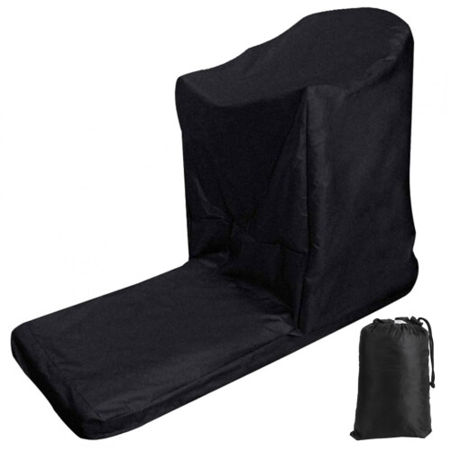 Treadmill Cover L-Shaped Waterproof Dustproof Black