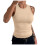 Women's Backless Tank Top Beige M 1