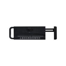 Paper Shredder Strip Cut 6 Sheets Portable with Overheat