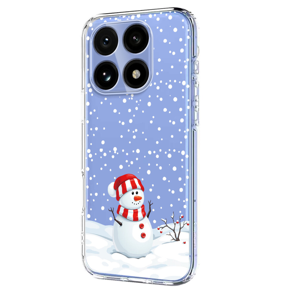 (Christmas Snowman) For Xiaomi 15T Case Christmas Themed Pattern Printing Tpu Phone Back Cover 6914297813516