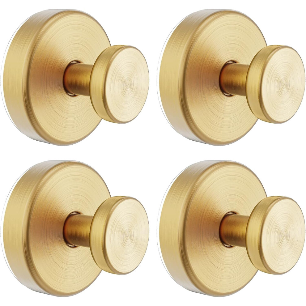 Suction Cup Hooks For Shower Glass 4 Pack Gold 908436124256