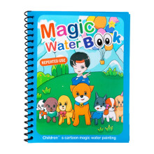 LHNFT Reusable Water Coloring Book with Pen for Kids 3+