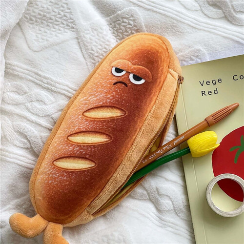 Cute Plush Pen Bag Large Capacity 1 Pack