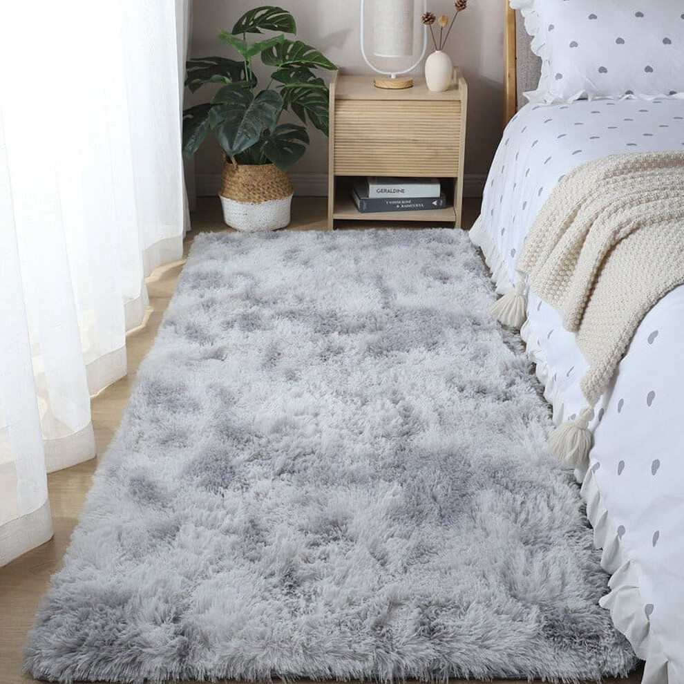 Fluffy Shaggy Area Rug 60x160cm Non-Slip