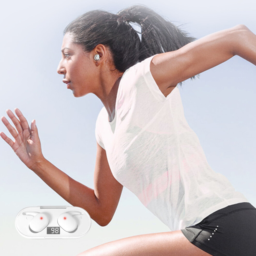 Ozmmyan Bluetooth 5.0 Wireless Earbuds With Charging Case 971050031859