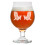 Belgian Beer Tulip Glass 16 oz Stemmed 1