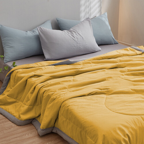Queen size bomulls sommartäcke 102 x 142 cm 1