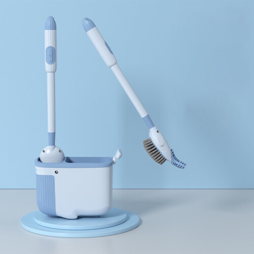 WC-Bürsten-Set, ABS-Wandhalterung, 1 Stück 1