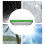 Waterproof Polyester Canopy for Garden Swing – Green 6