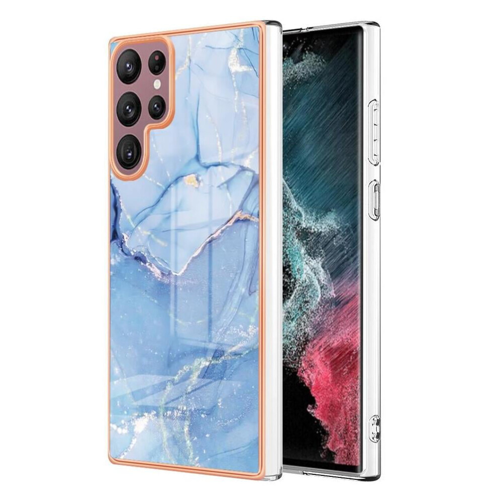 Samsung Galaxy S23 Ultra 5G Case Marble Silicone Bumper 971050024943