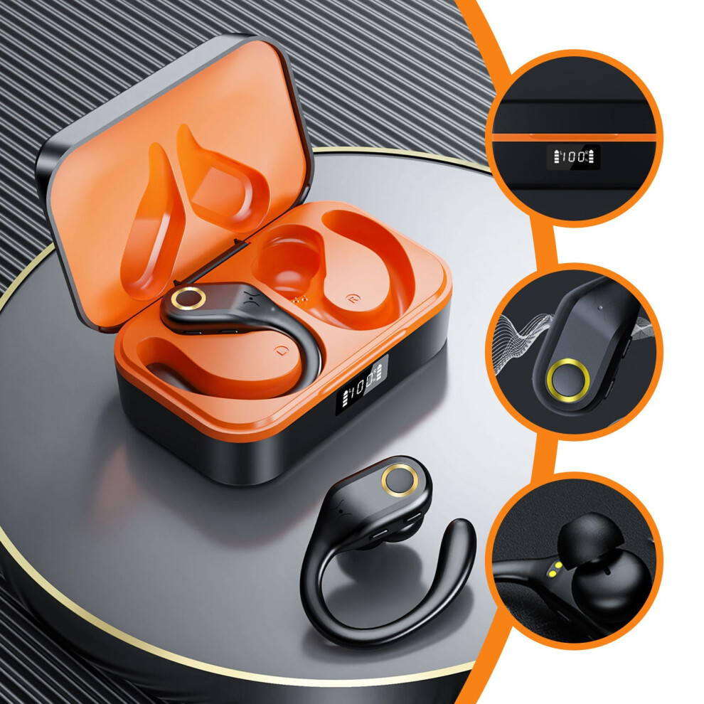 Ozmmyan Wireless Ear Clip Bone Conduction Headphones 971050020044