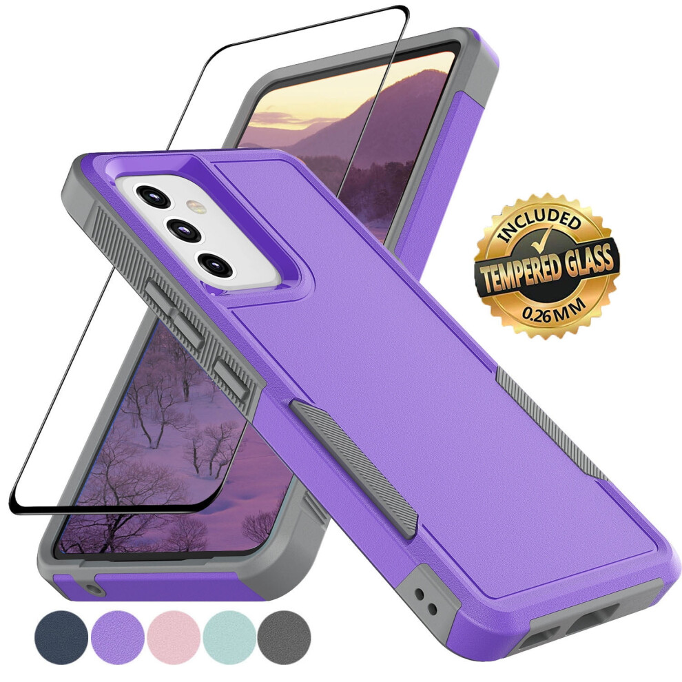 Samsung Galaxy A54 5G Case With Tempered Glass Protector 971050010625