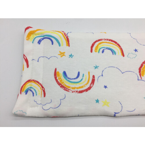 Capa Aquecedora de Mamadeira DEWIN, Portátil, USB, com Isolamento Térmico e Design Arco-Íris.