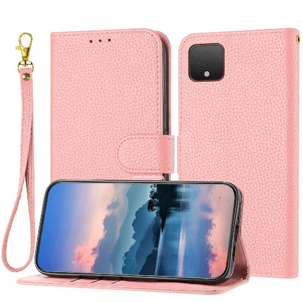Google Pixel 4 Phone Case Pu Leather Flip Folio 971050036106