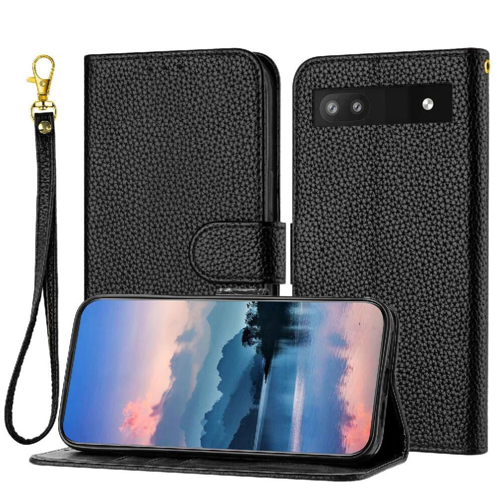 Google Pixel 7A Flip Folio Phone Case With Card Slots 971050035956