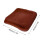 Driver Seat Cushion Winter Plush Warm Thickened 17.7x17.7 3