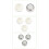 Baterie tip pastilă LR41, 1,55 V, pachet de 10 8