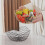 Wave Hollow-carved Fruit Basket Serving Bowl 1 pcs 3