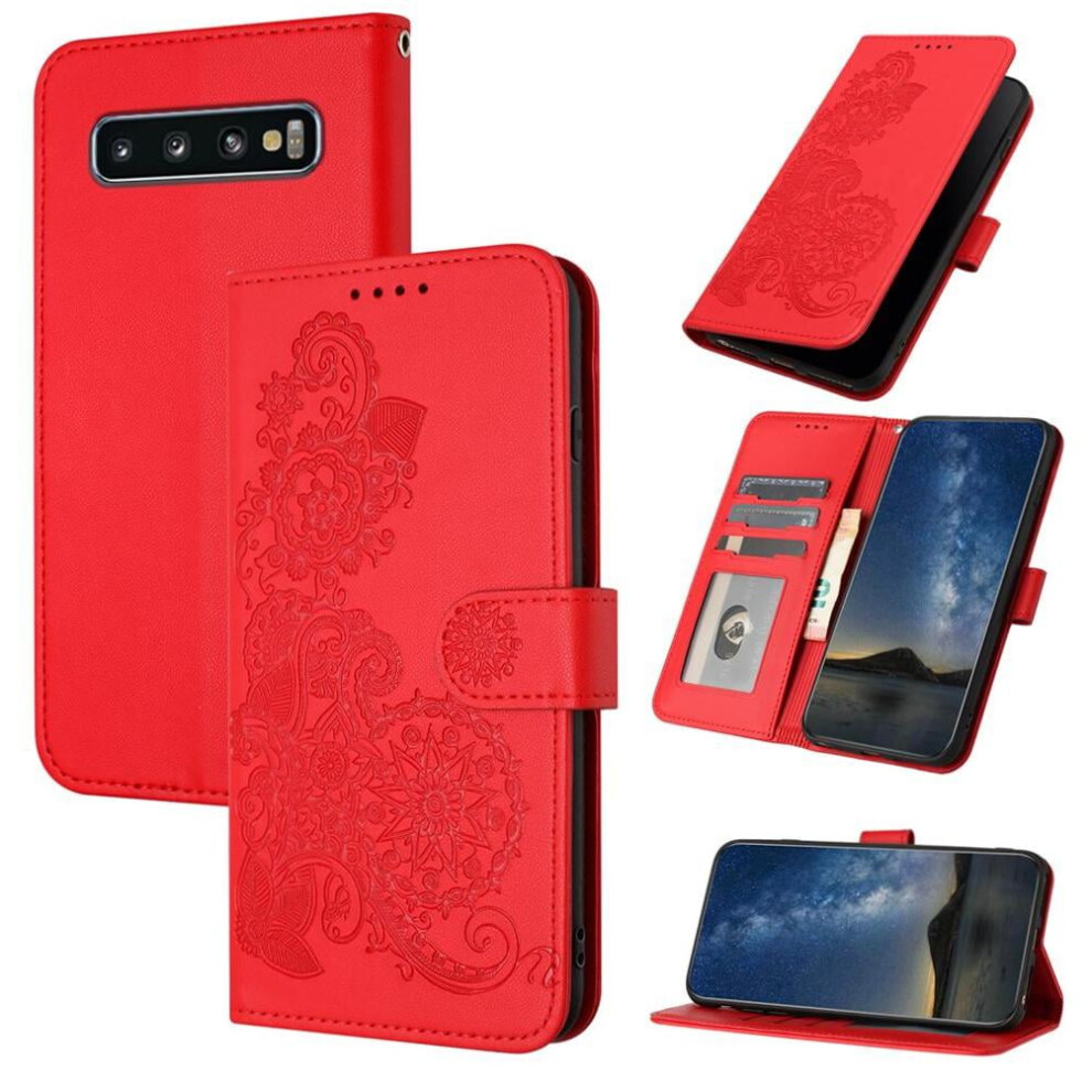 Samsung Galaxy S10 Plus Wallet Case Pu Leather Flip Folio 971050034348