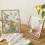 LingStar double glass pressed flower frame 6 inch 4