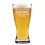 Bierglas Pilsner mit lustigem, sarkastischem Design, 444 ml 1