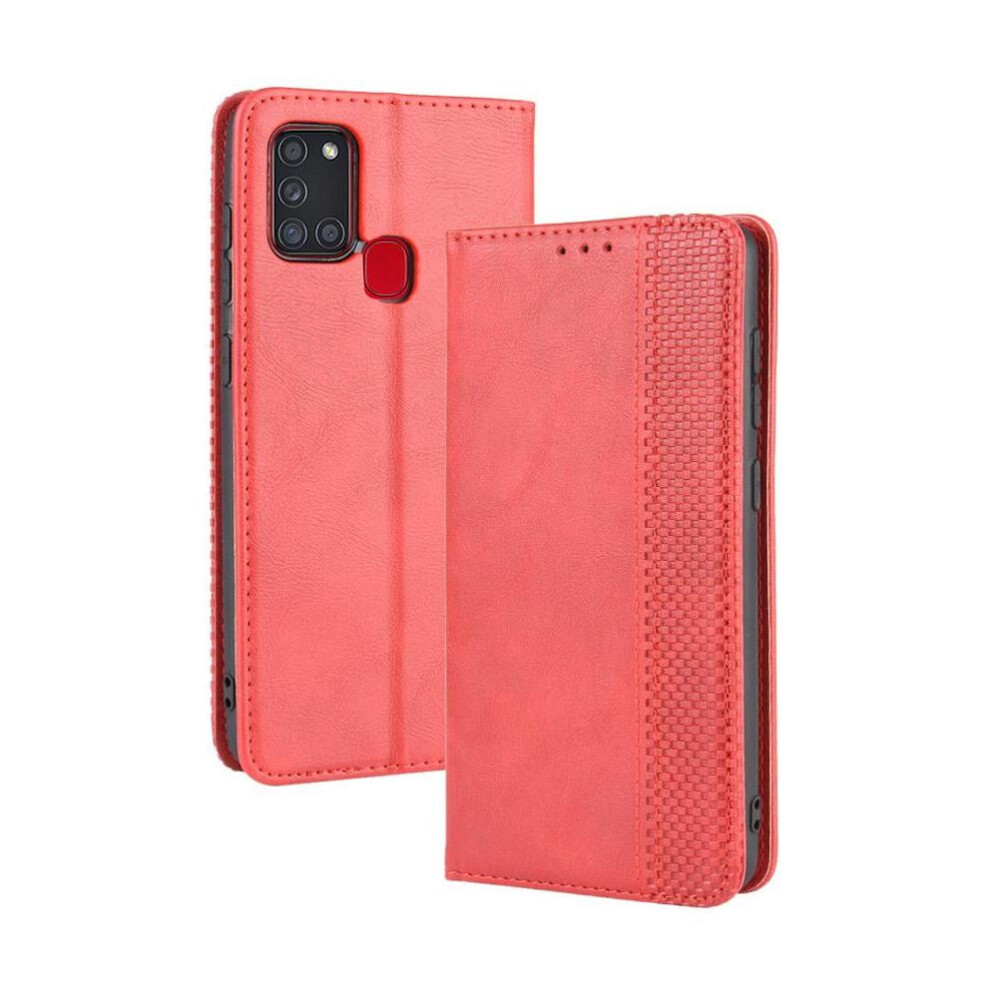 Samsung Galaxy A21s Pu Leather Wallet Case With Magnetic 971050022857