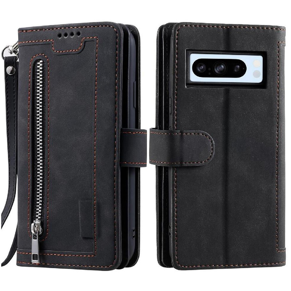 Flip Case For Google Pixel 8 Pro Pu Leather Wallet With 9 971050022178