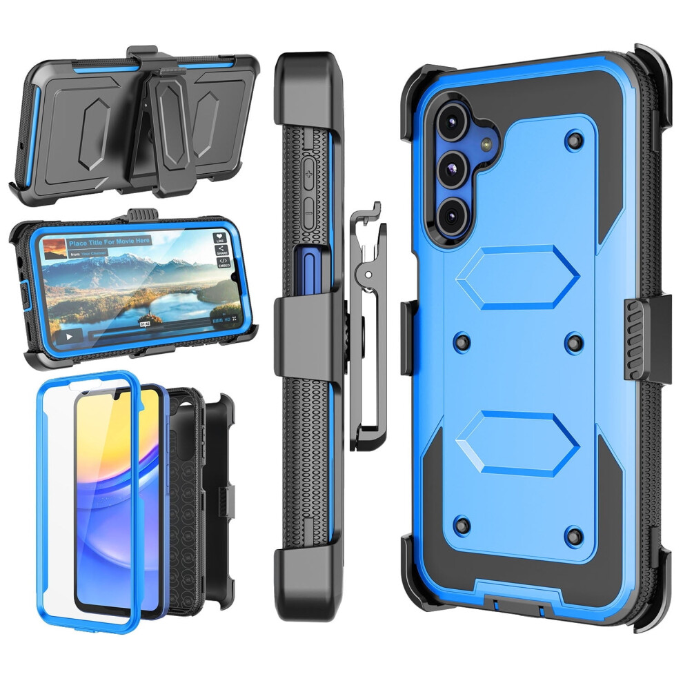 Samsung Galaxy A15 5G Rugged Case With Screen Protector And 971050035437
