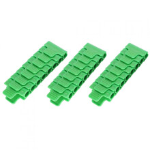 Gewächshaus-Folienclip-Klemme für 11-mm-Rohr, 24 Stück