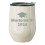 Stielloses Weinglas mit Deckel, 355 ml, Perlglitzer 1