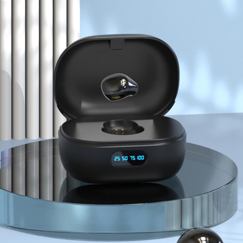 Ozmmyan 5.2 Bluetooth Mono Headset With Led Charging Case 971050031422