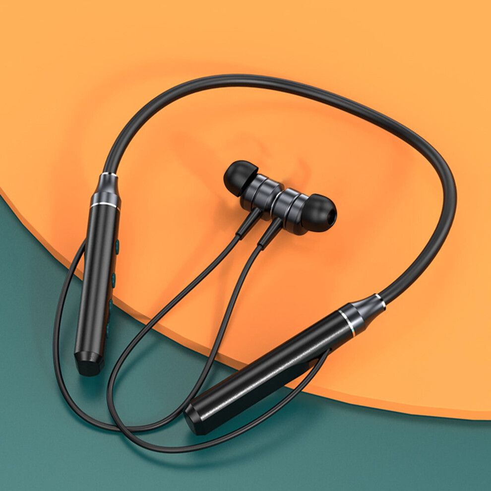 Ozmmyan Hanging Neck Bluetooth Earphones 5.0 Dual Speaker 971050031392