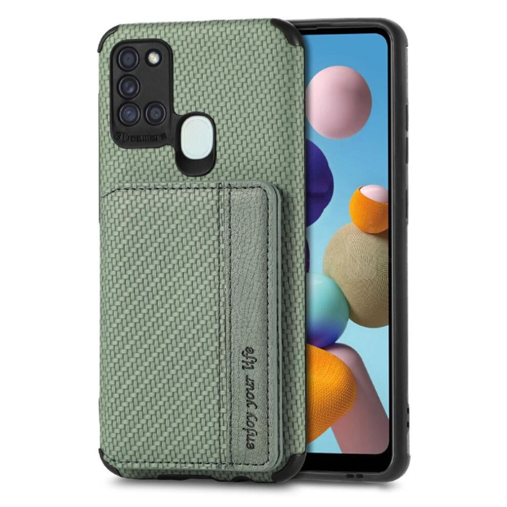 Samsung Galaxy A21s Magnetic Card Holder With Rfid Blocking 971050023250