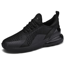 Air Sports hardloopschoenen voor heren, ademende sneakers Max270Zwart Zwart Zwart Zwart45