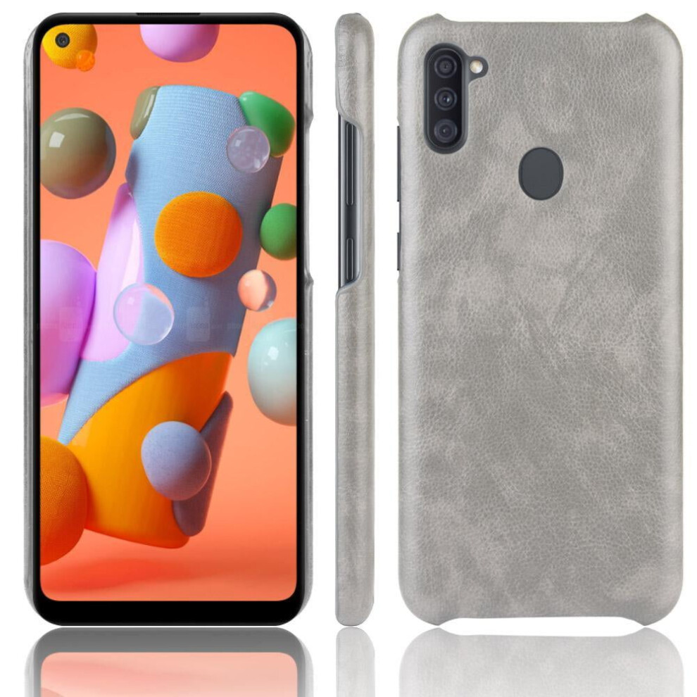 Retro Lychee Pattern Protective Case For Samsung Galaxy A11 971050025049