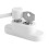 Zinc Alloy Door Window Limiter Lock - White, 1 PC 2