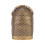 Brass Thimble Vintage Finger Protector Medium 6