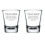 Schnapsgläser-Set, 2er-Set, 50 ml, Lehrermotiv 1