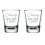 Schnapsgläser-Set „Elegant, aber ich fluche ein bisschen“, 2 Stück, 50 ml 1