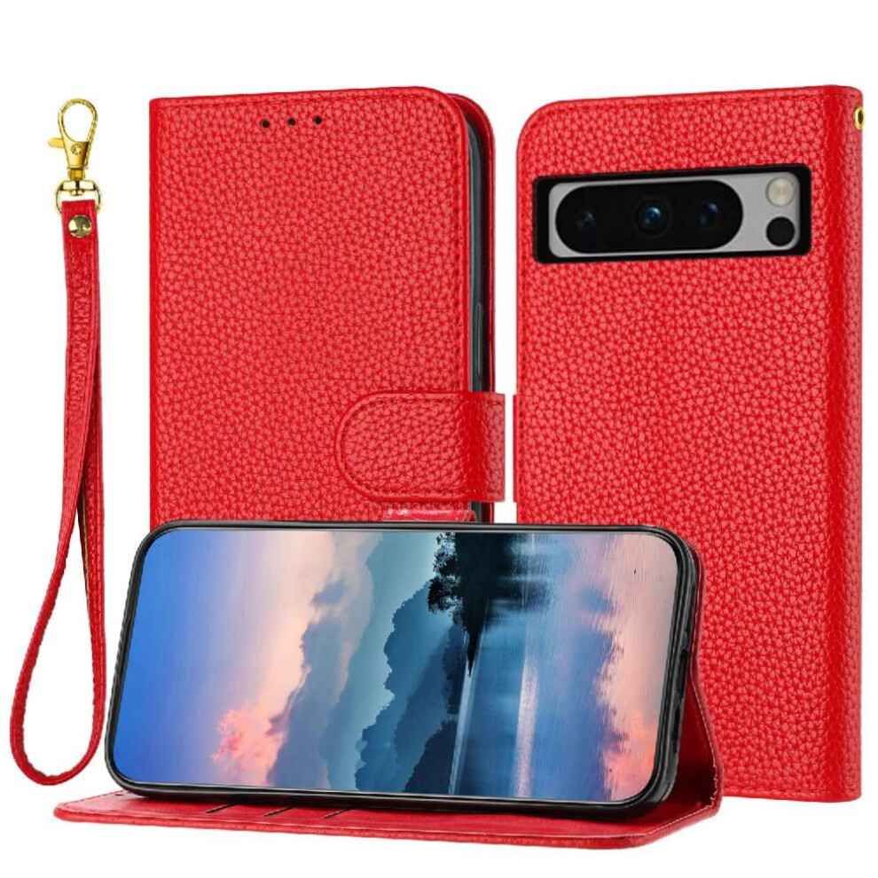 Google Pixel 8 Pro Flip Folio Phone Case With Card Slots 971050036267