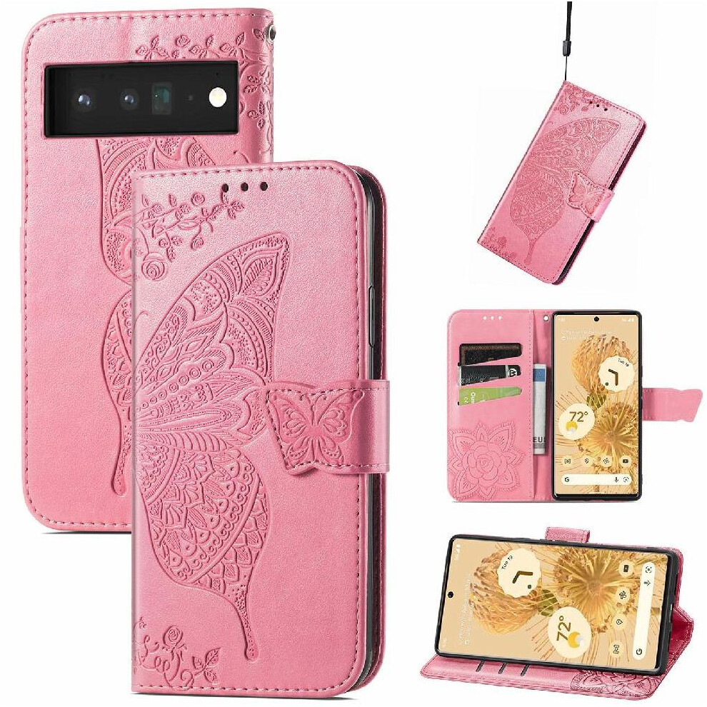 Google Pixel 6 Pro Butterfly Wallet Case 971050035727