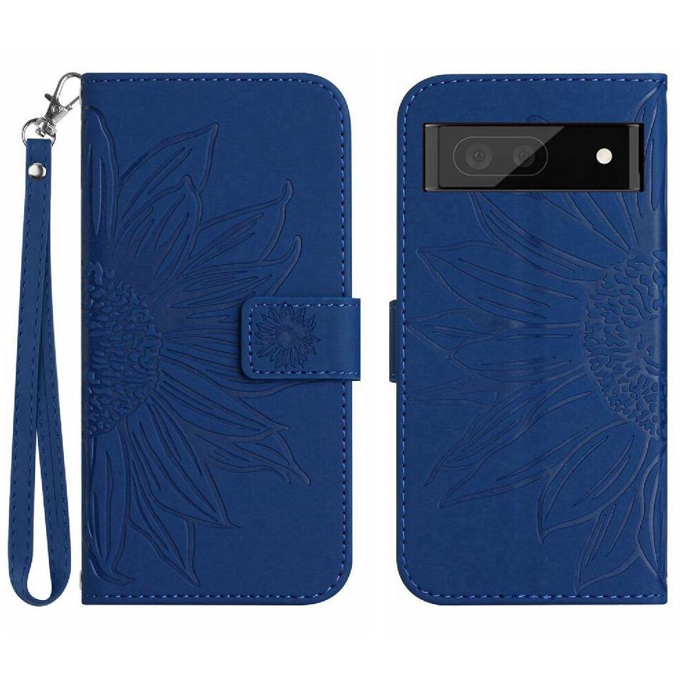 Google Pixel 7 Flip Wallet Case Pu Leather Sunflower 971050035901