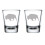Set mit 2 Schnapsgläsern, 1,75 oz Schnapsglas Bison 1