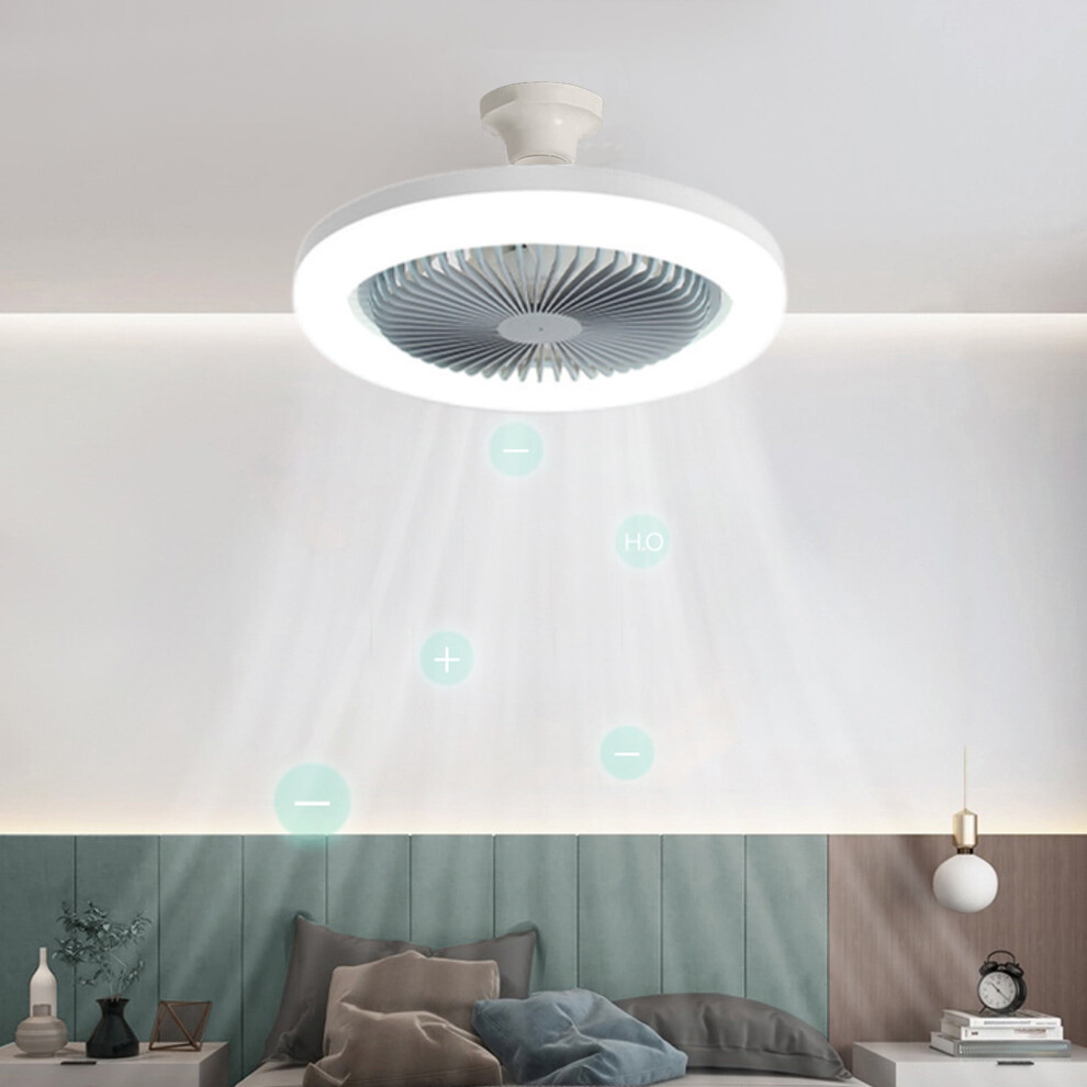 Ceiling Fan with Light E27 Socket